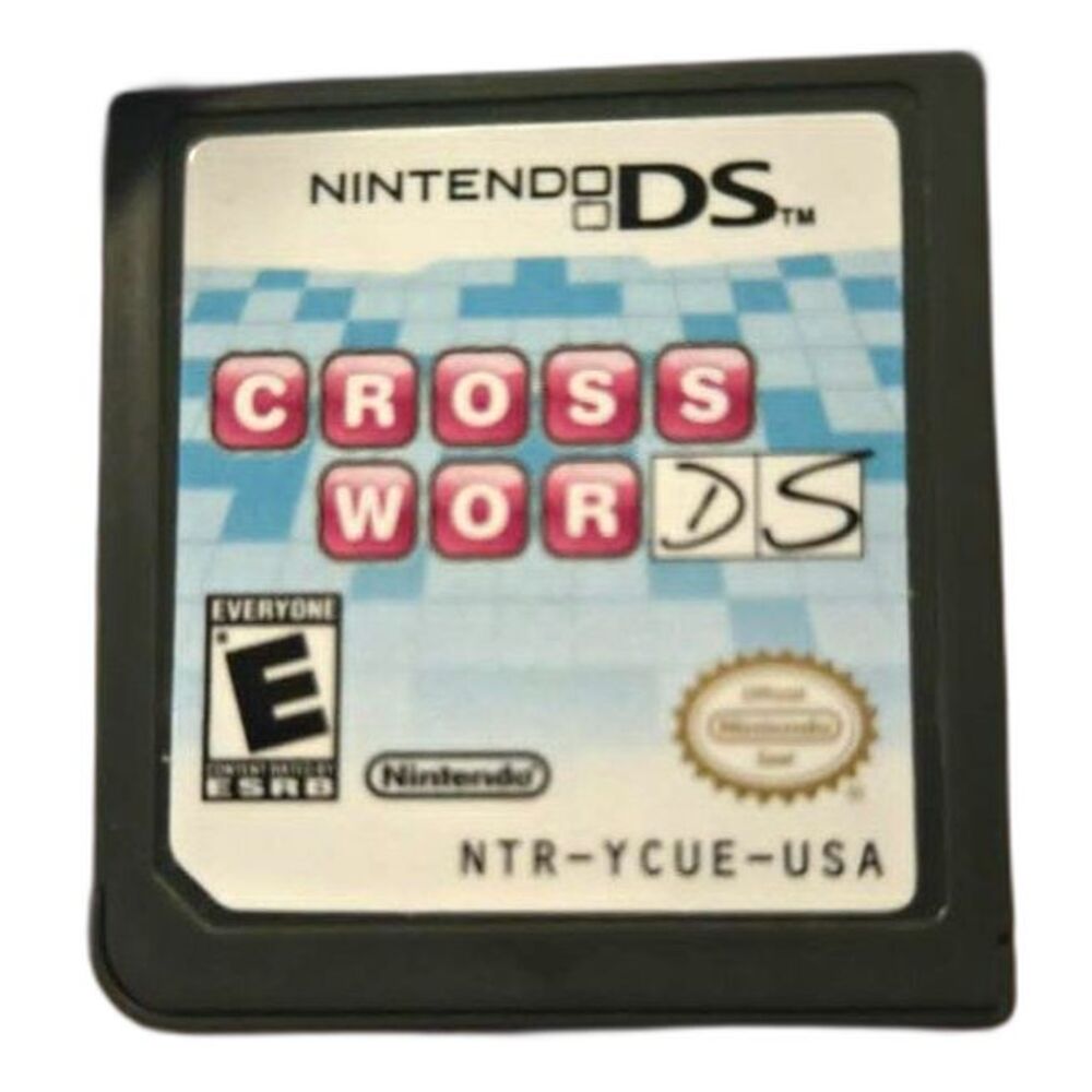 Crosswords DS Nintendo DS 3DS (Cartridge Only) Tested